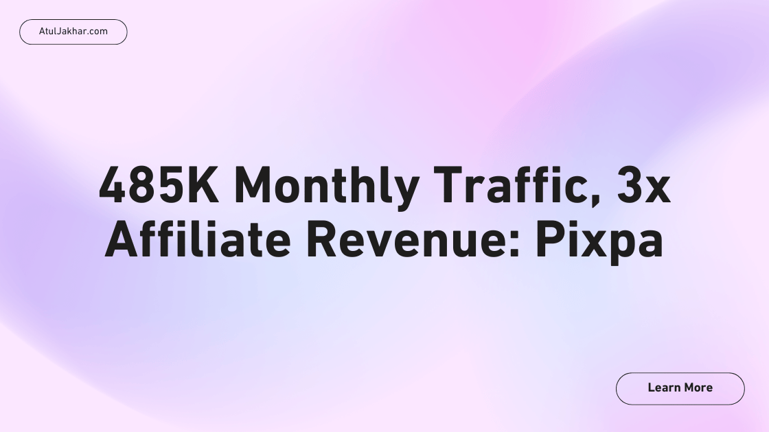 Atul Jakhar Pixpa Case Study